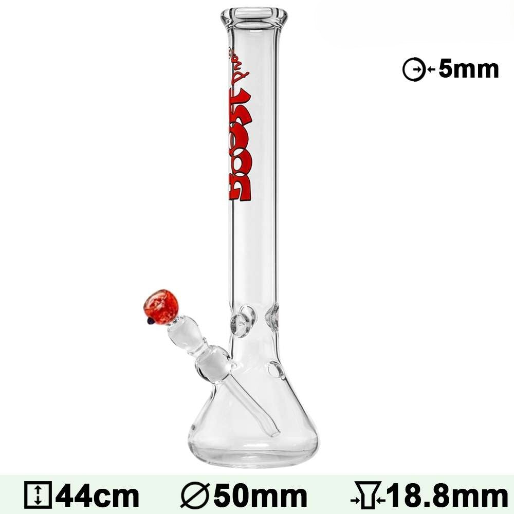 Boost | Beaker Glasbong -H:44cm- Ø:50mm- Sockel:18.8mm- WT:5mm