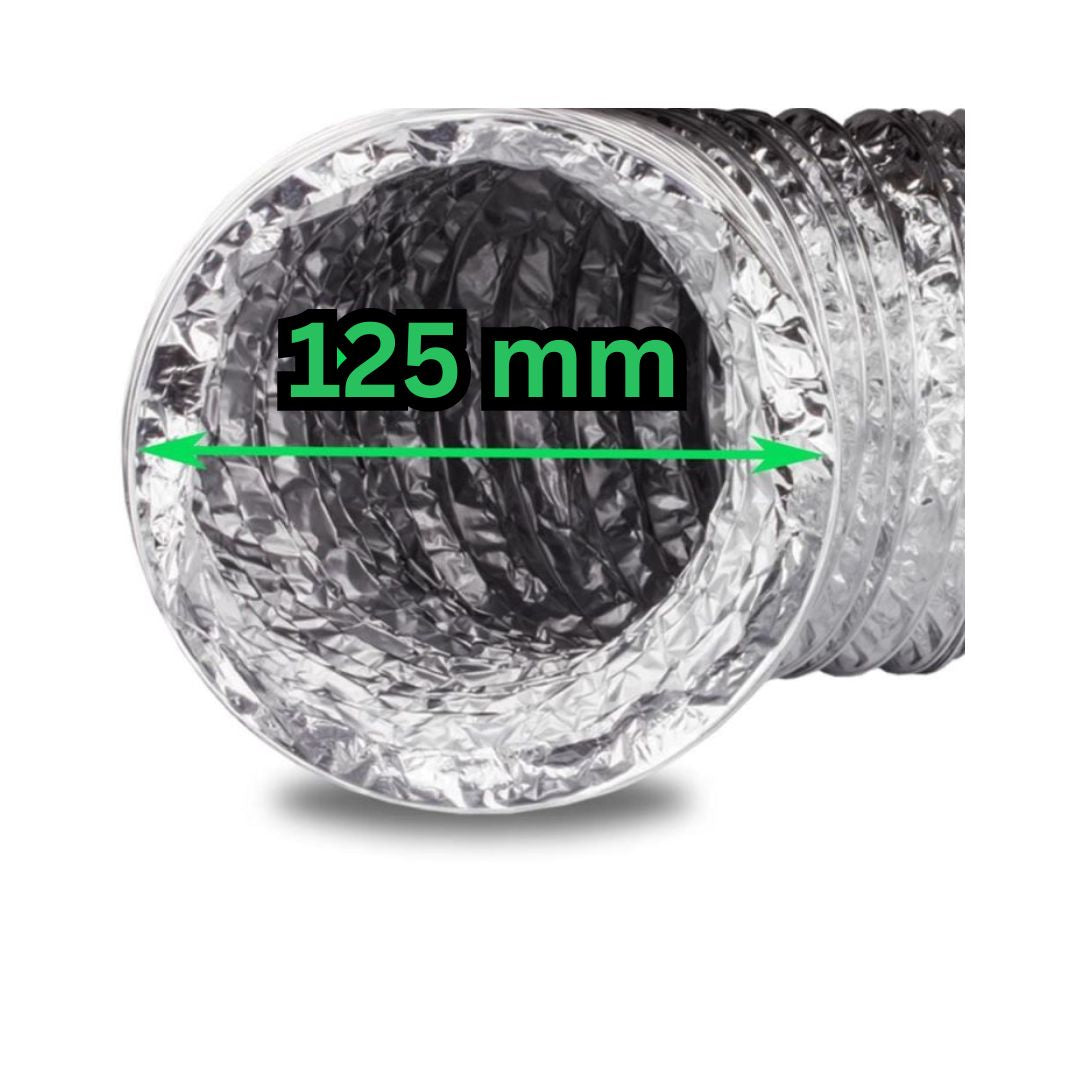 Aluflexrohr 100/125mm 1m