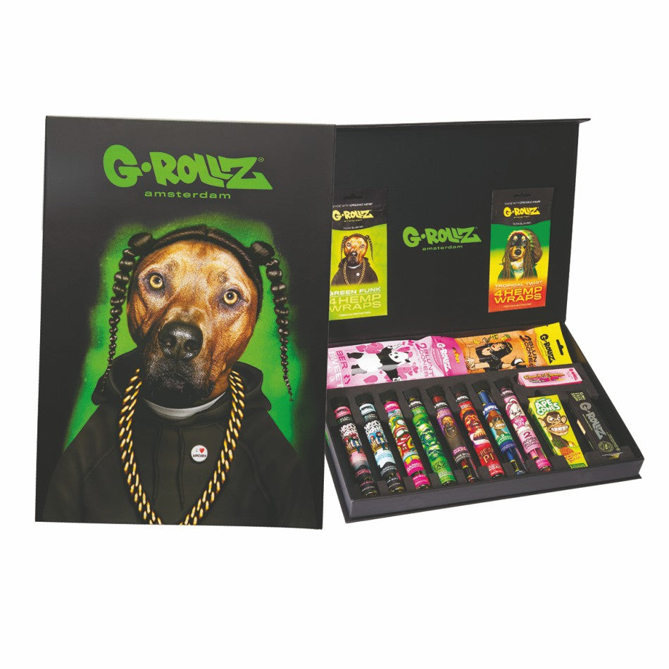 G-Rollz Blunt Geschenkbox – 16-Stück Premium-Smoking-Kit