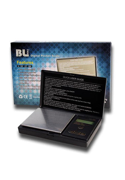 BLscale Pocket Digitalwaage schwarz 0,01-100g