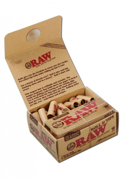 RAW Masterpiece 3m Rolls Zigarettenpapier + 30Tips
