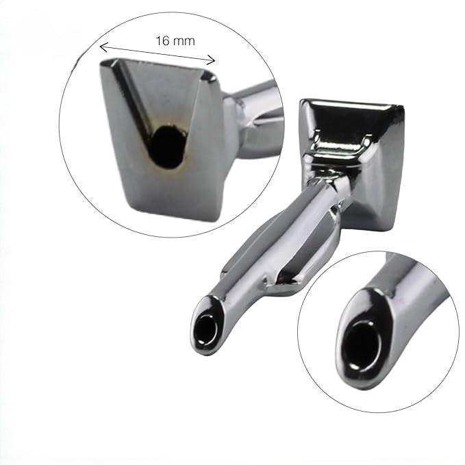 Alu Staubsauger Ziehrohr Silber