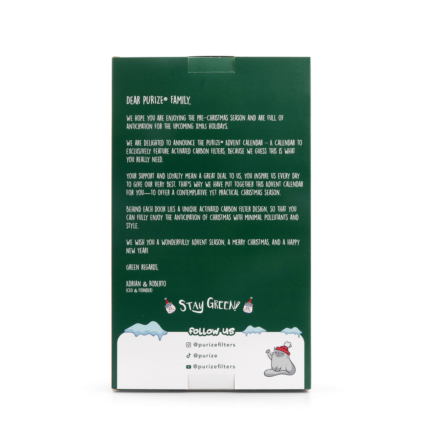 -20% PURIZE® XMAS - Adventskalender 2025 -20%