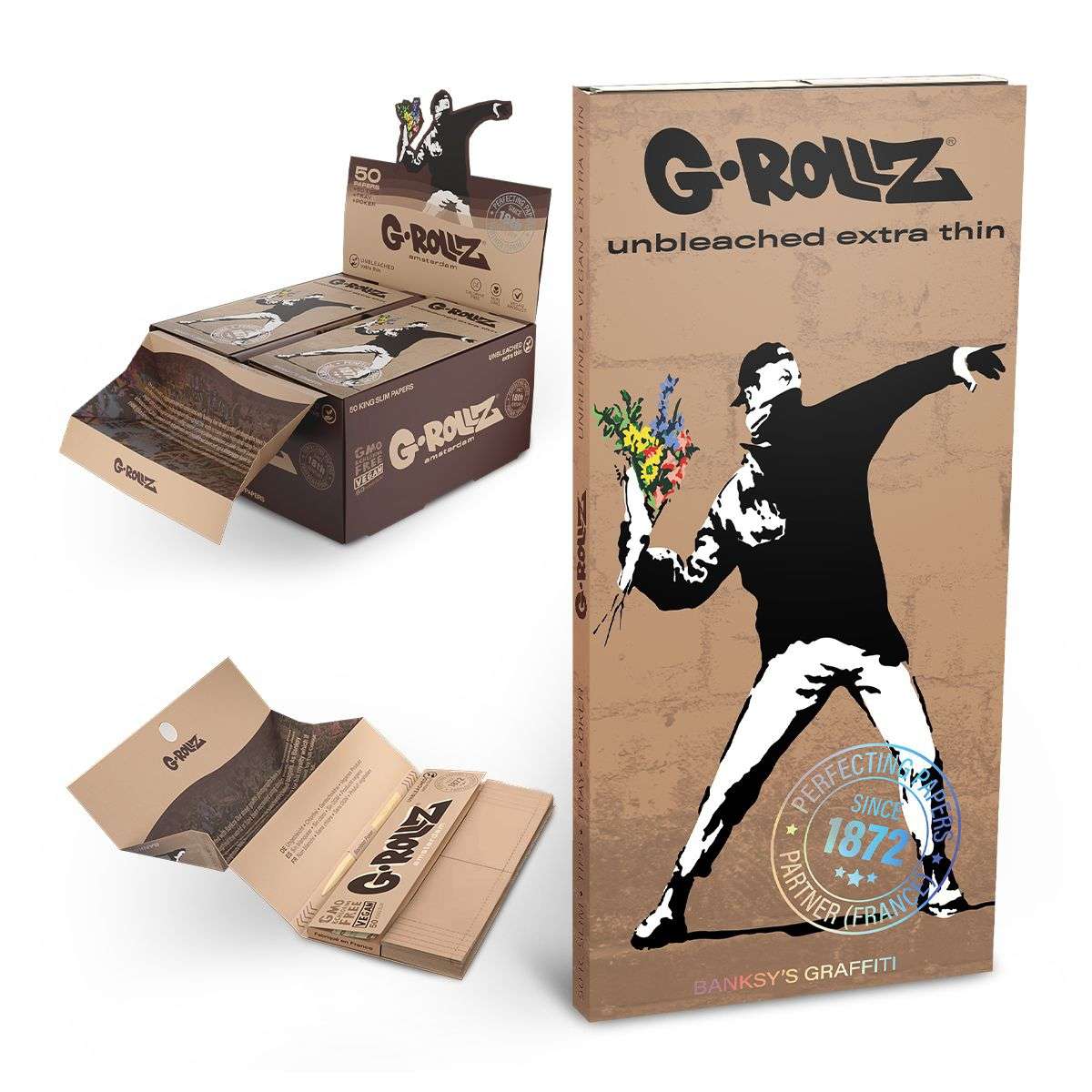 G-Rollz 50 KS (Slim) Papers