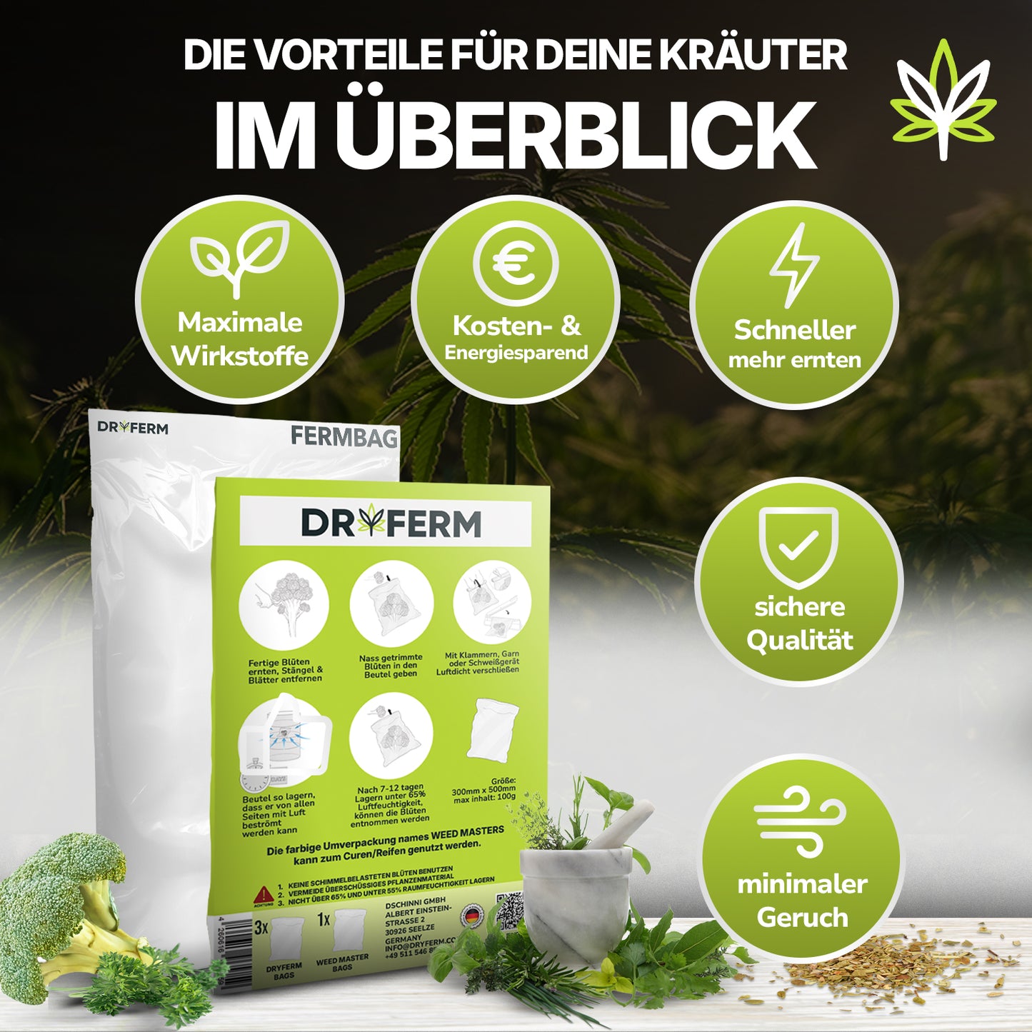 DryFerm Bag 3er Set