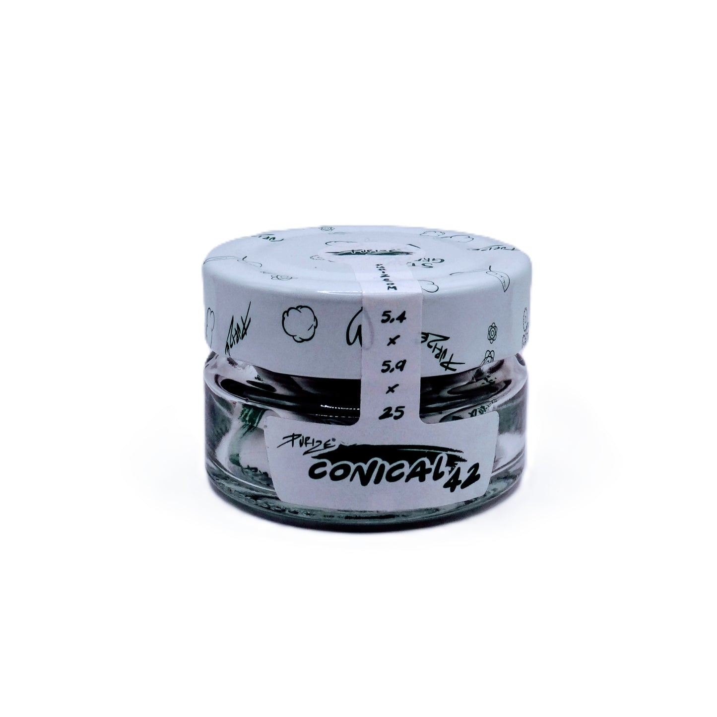 PURIZE Aktivkohlefilter Conical - konisch 42 oder 120 Filter