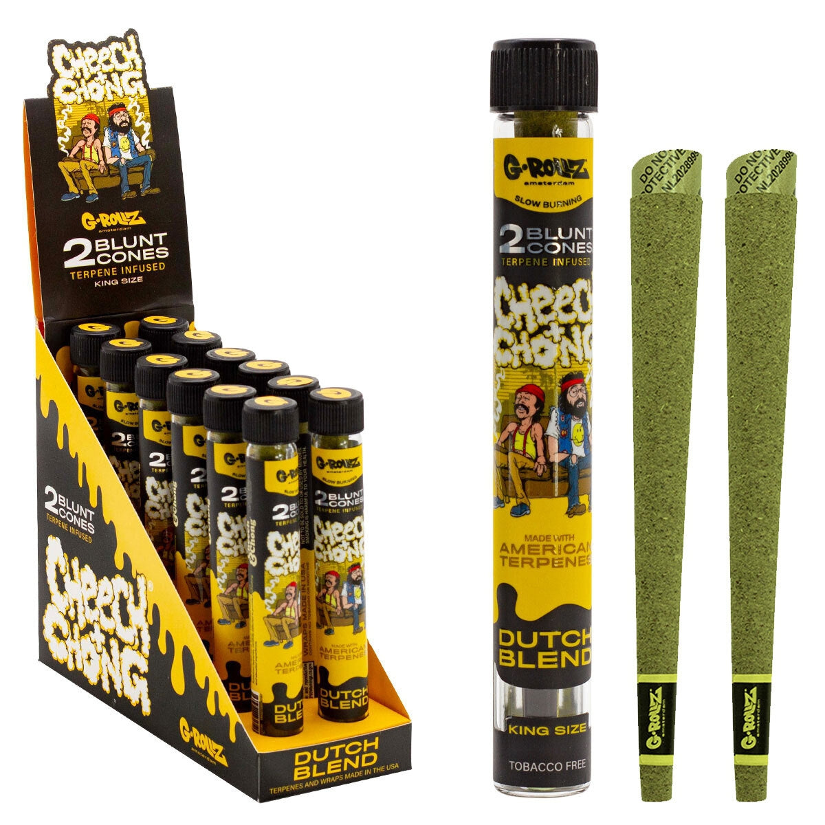 G-Rollz | Cheech & Chong(TM) Terpene Infused Blunt Cones
