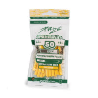 Purize Aktivkohlefilter XTRA Slim 6mm 50er Tüten Verschiedene Farben