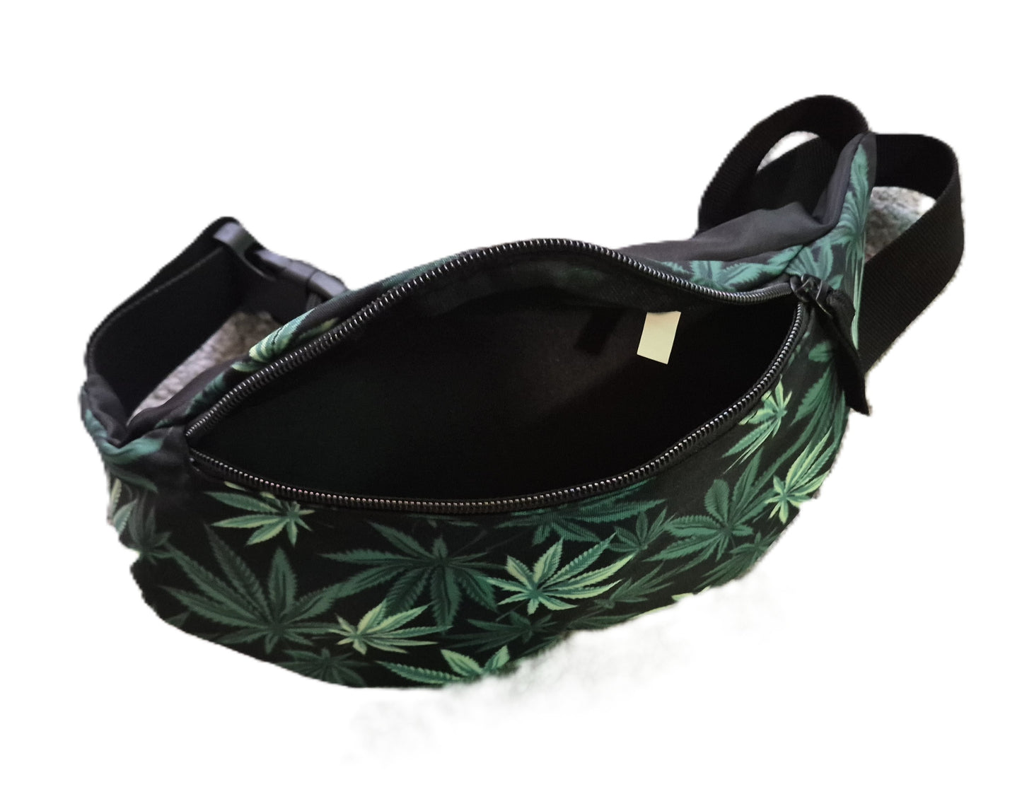 "4:20" Bauch/Taillen/Brusttasche mit Brokkoli blüten-Motiv