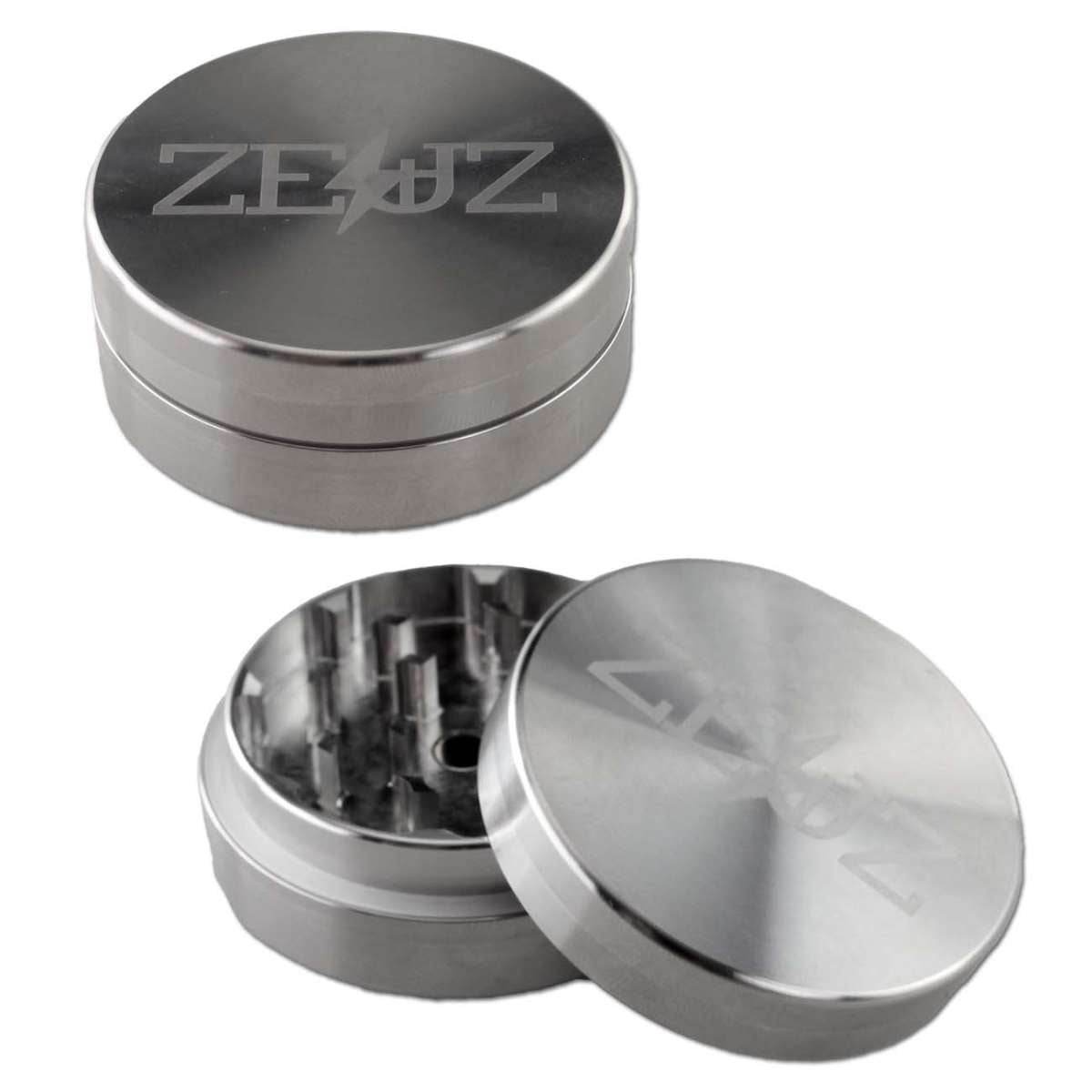 Black Leaf Edelstahl-Grinder ZEUZ 2-tlg.
