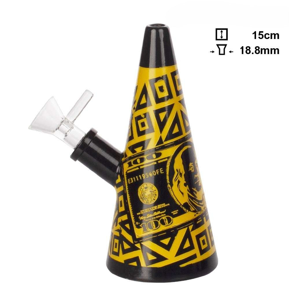 Amsterdam | Limited Edition Dollar Bongs - H:15cm - SG:18.8mm