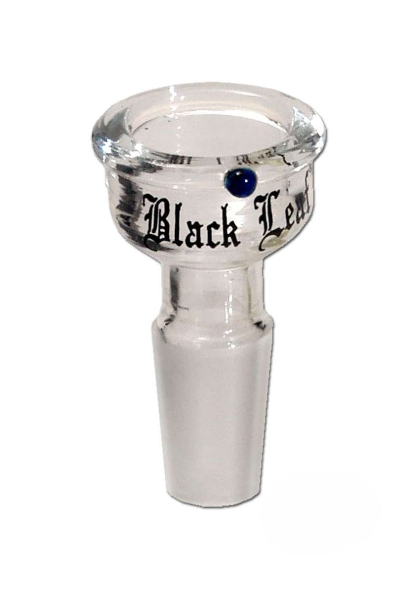 Black Leaf Glaskopf flach