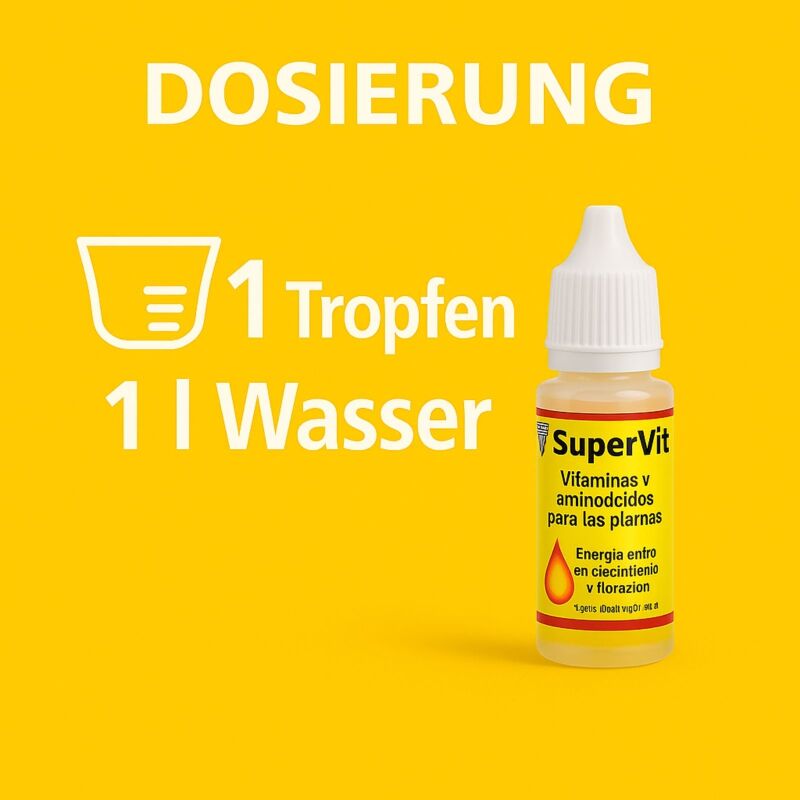Hesi Super VIT 10 ml – Vitamin Booster Pflanzen