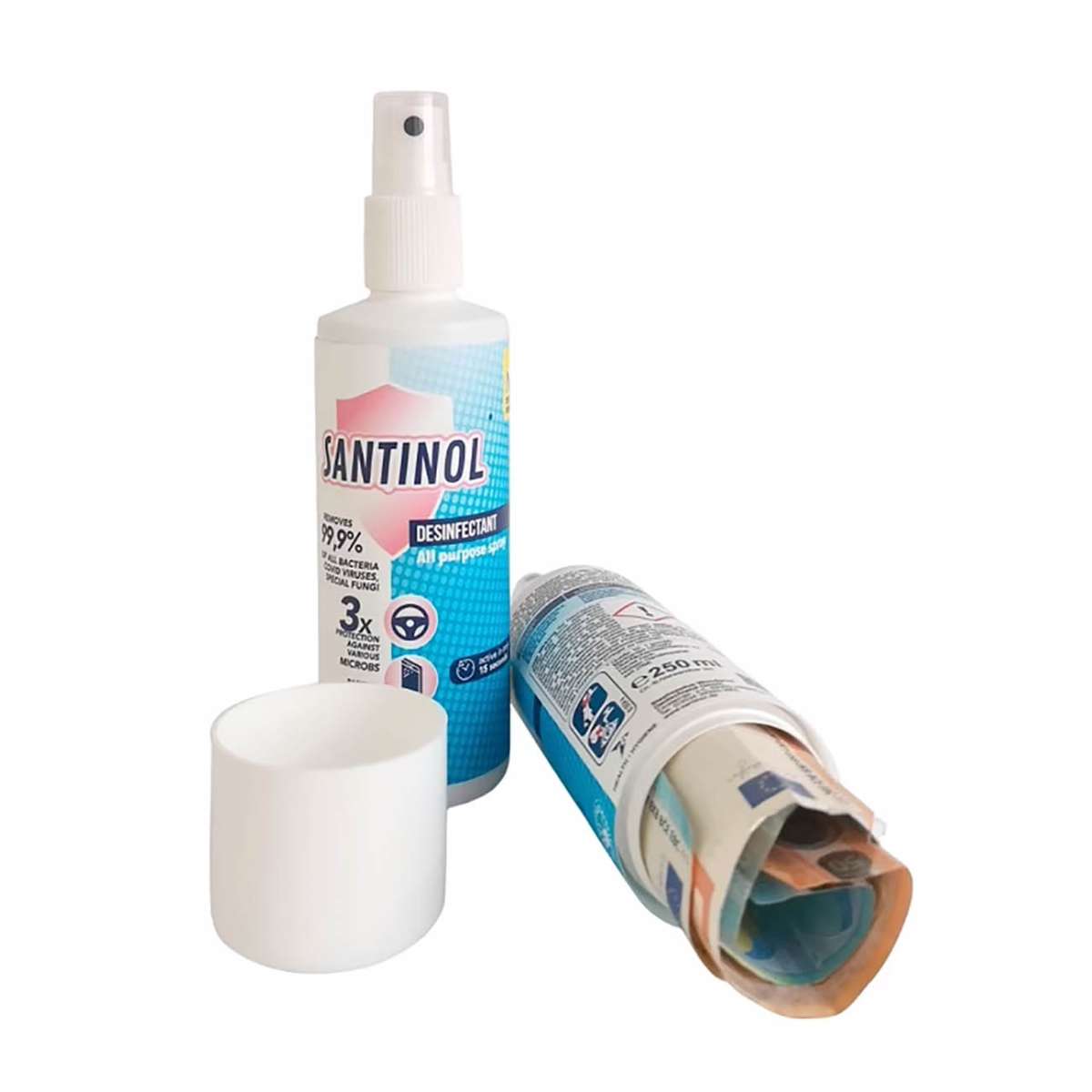 Desinfektions-Spray SANTINOL (Versteckdosen)