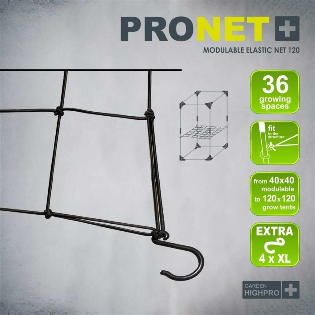 PRONET | 60x60 bis 120x120 cm | Ranknetz | Garden Highpro