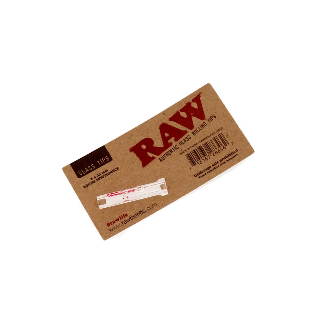 RAW Glas Tip - rund