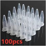 100 ZenzrifugenRöhrchen 1,5ml Weiß/Durchsichtig