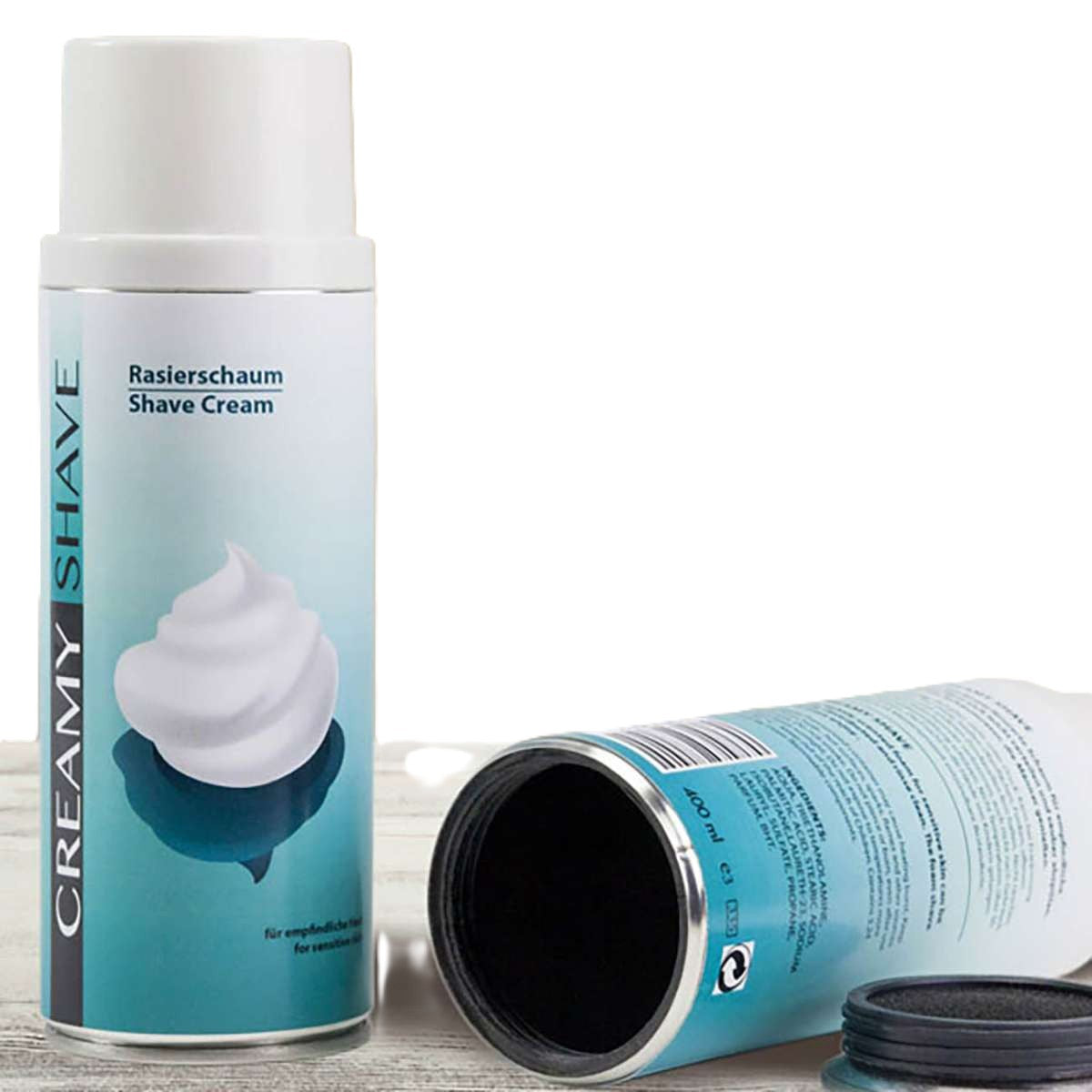 Versteckdose Rasierschaum "Creamy Shave"
