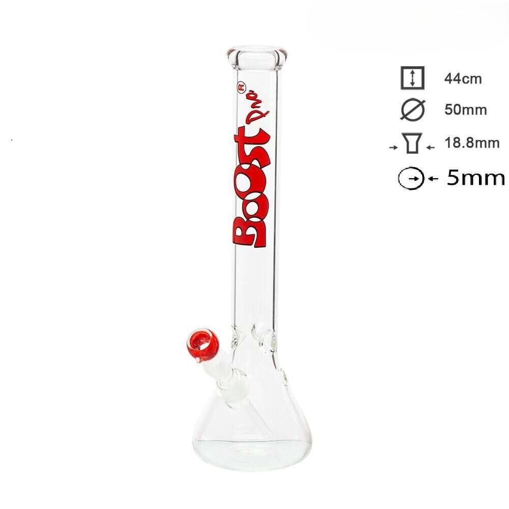 Boost | Beaker Glasbong -H:44cm- Ø:50mm- Sockel:18.8mm- WT:5mm