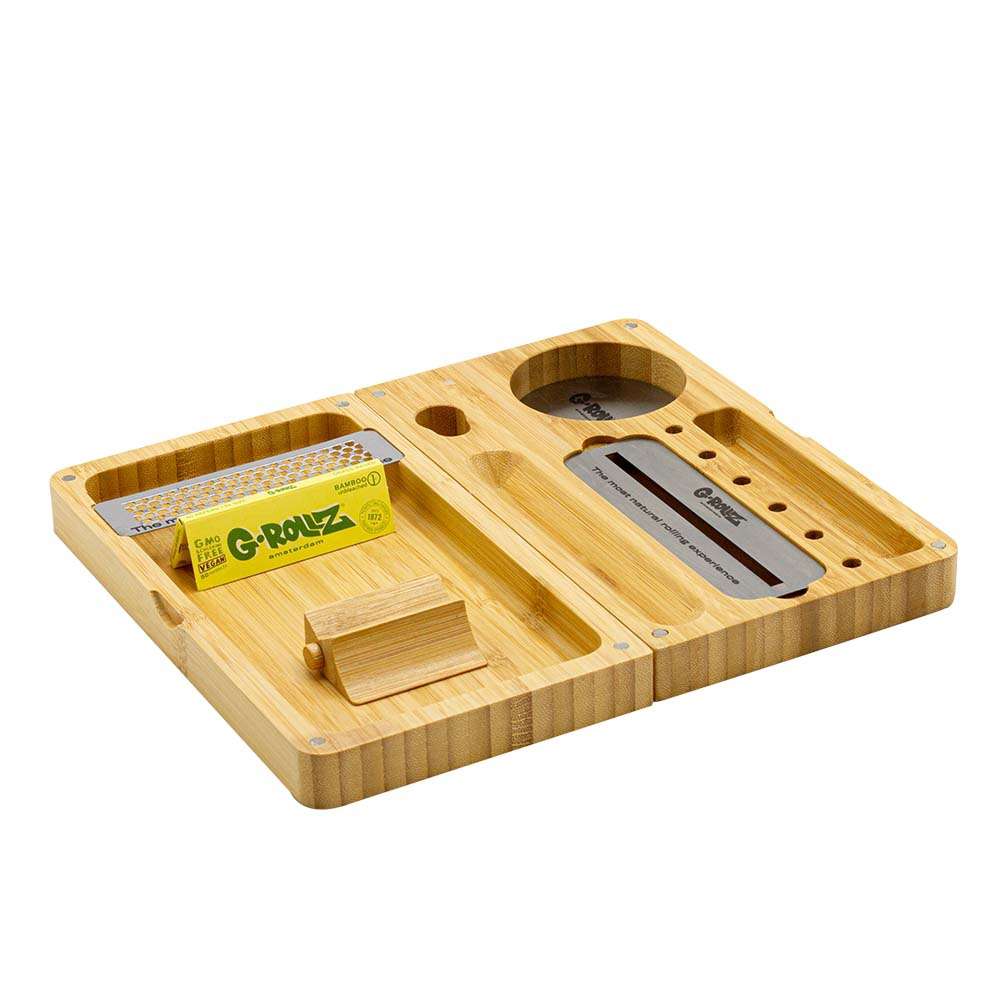 G-Rollz | 2-Piece Premium Bamboo Tray 22x25cm
