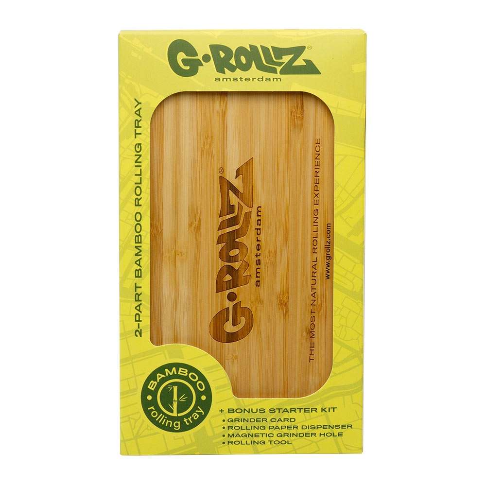 G-Rollz | 2-Piece Premium Bamboo Tray 22x25cm