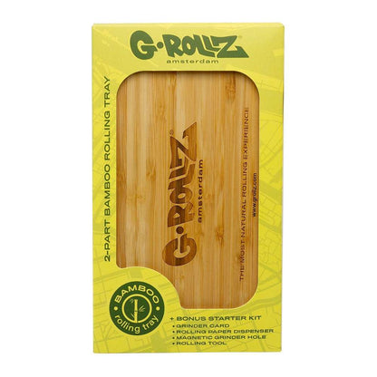 G-Rollz | 2-Piece Premium Bamboo Tray 22x25cm