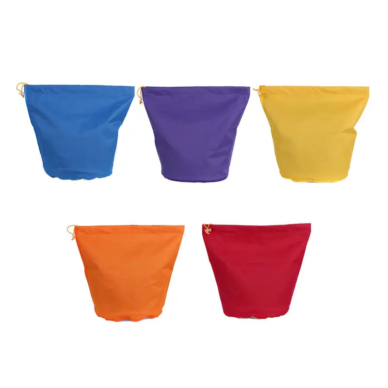 Aufbewahrungstasche, 5-teiliges Set 18,93 L Filtertasche Blasentaschen-Set, 5-teiliges Set, Mikron-Tasche, Kordel-Taschen, Extraktionsbeutel mit Druckbildschirm und Tragetasche
