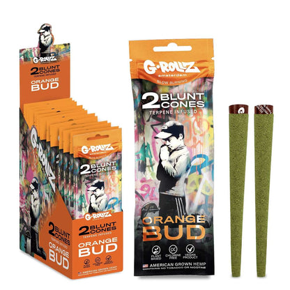 G-Rollz Terpene Infused Blunt Cones (Druckverschluss-Beutel)