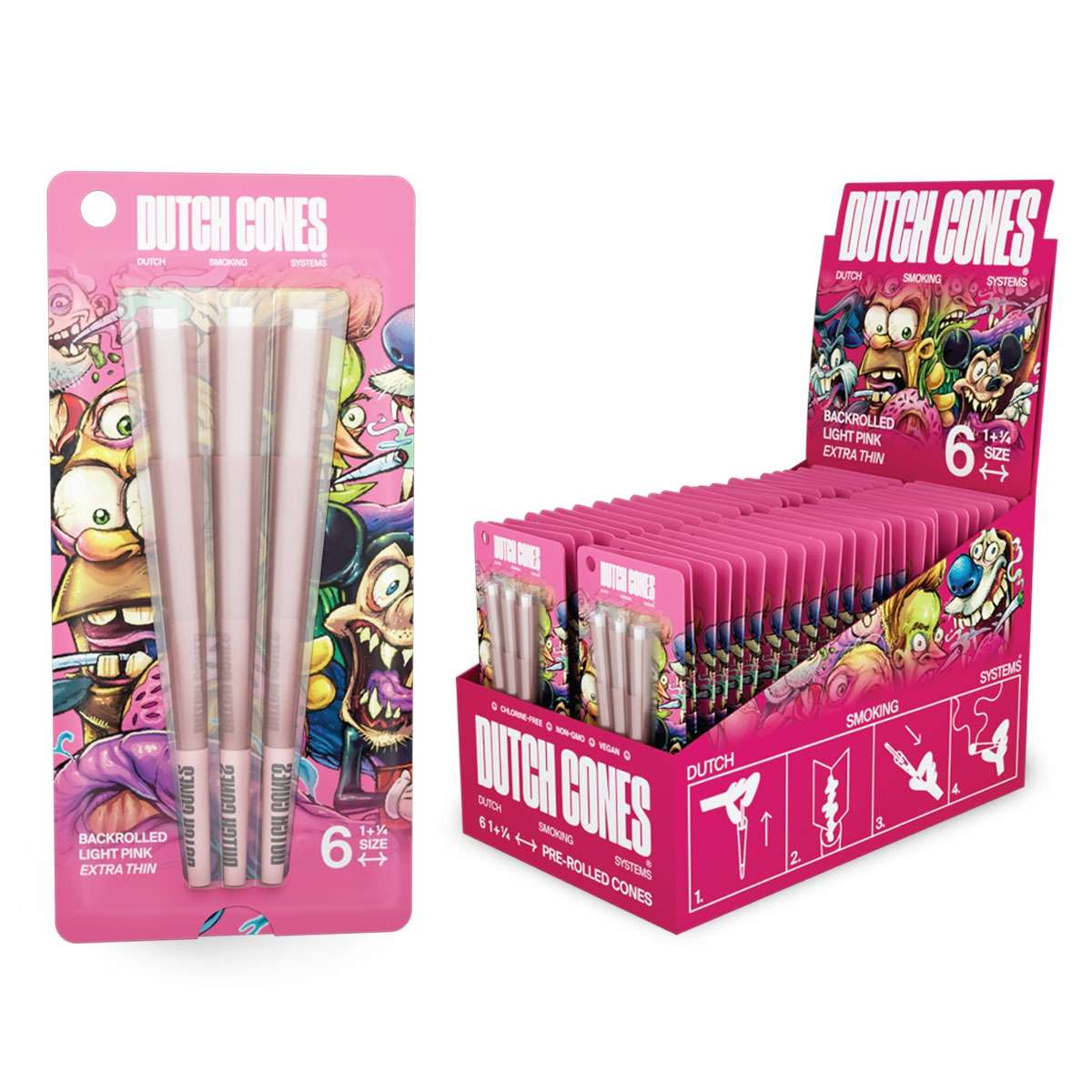 Dutch Cones | 6x 1 1/4 Pre-Rolled Cones