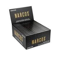 NARCOS Brown/White Edition Kingsize Slim Ultra Thin Zigarettenpapier