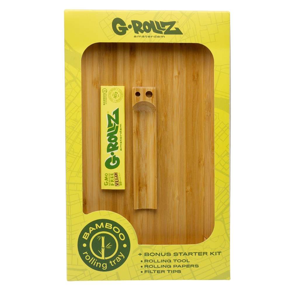 G-Rollz | Classic Bamboo Tray 28 x17cm