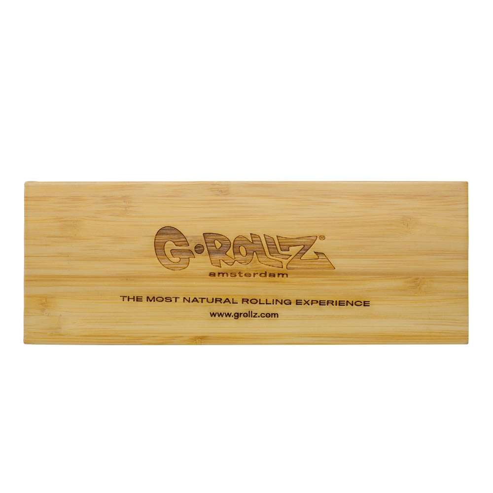G-Rollz | Small Portable Bamboo Tray 20cm x7cm x 2cm