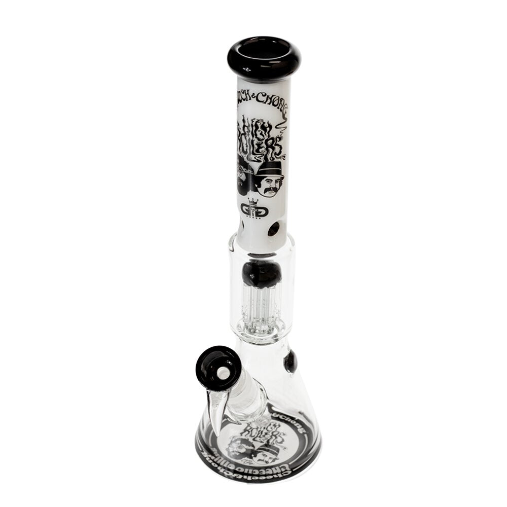 G-Rollz | Cheech & Chong - 8-Arm Percolator Beaker  H:40cm - Ø:50mm - SG:29.2mm