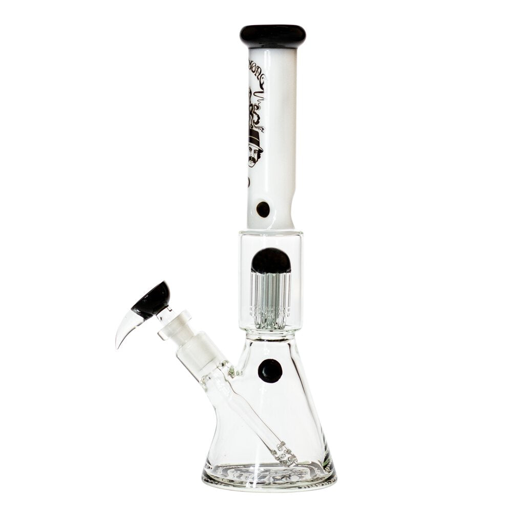 G-Rollz | Cheech & Chong - 8-Arm Percolator Beaker  H:40cm - Ø:50mm - SG:29.2mm