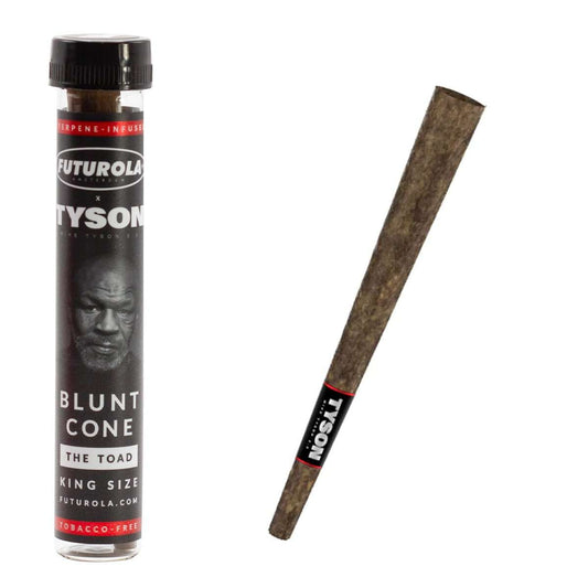 MTF010 | Futurola | Tyson 2.0 x Futurola Terpene-Infused (Tobacco Free) Blunt Cones