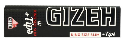 Gizeh Extra Fine (Black/Pink) King Size Slim Papier + Tips