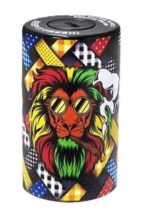 Kunststoff Vakuum Aufbewahrungsdose "Rastaman Patterns"