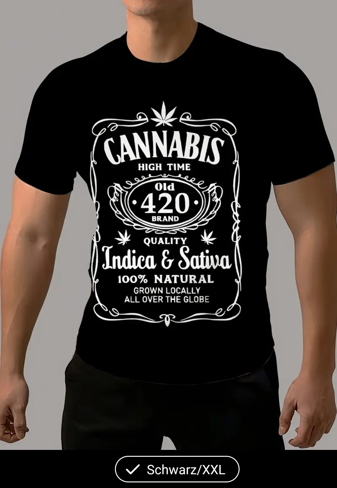 Herren T-Shirt Motiv "4:20(pm)"