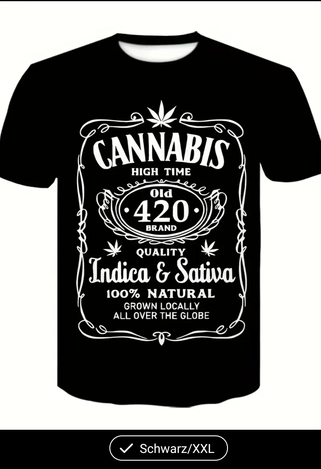 Herren T-Shirt Motiv "4:20(pm)"