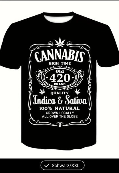 Herren T-Shirt Motiv "4:20(pm)"