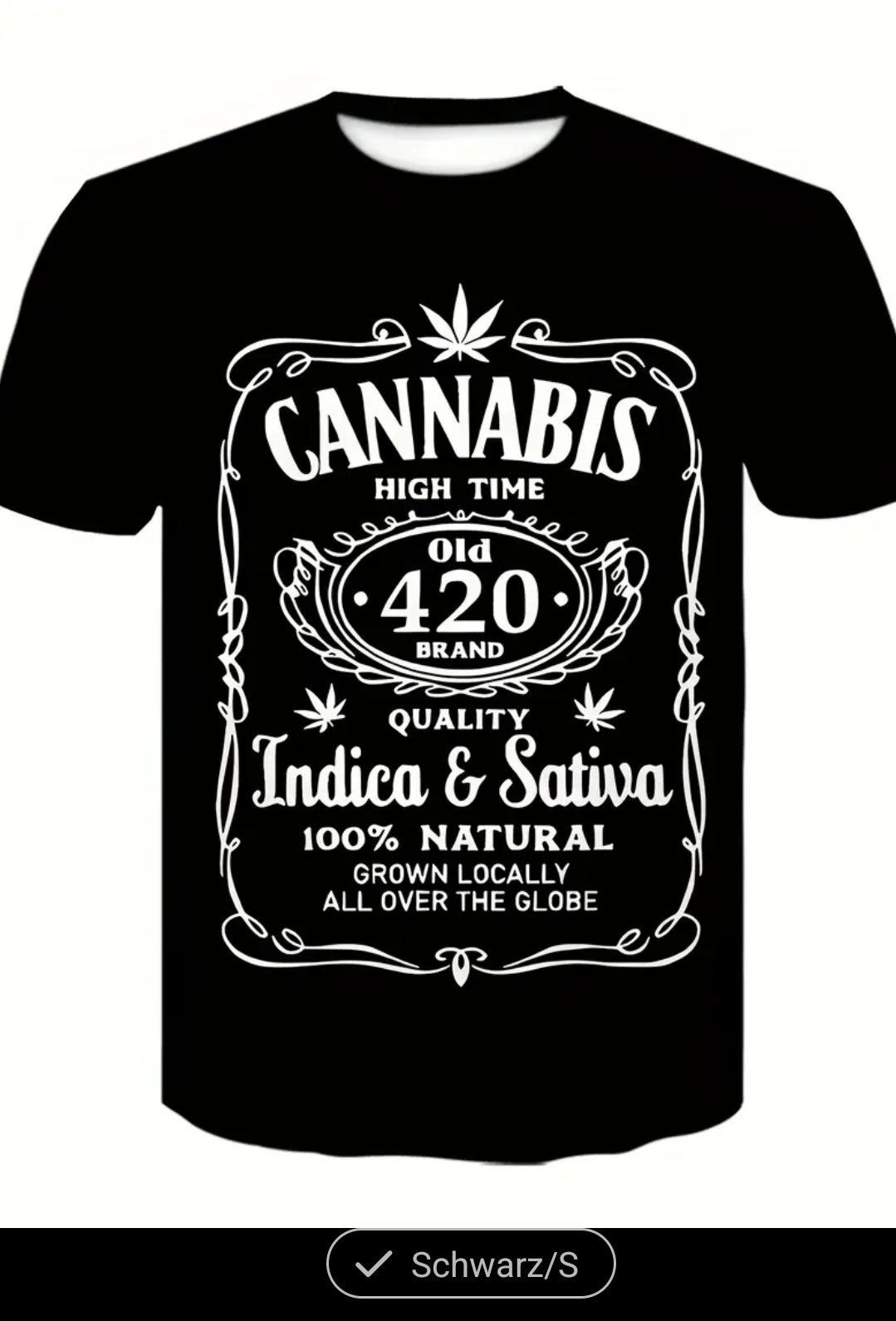 Herren T-Shirt Motiv "4:20(pm)"