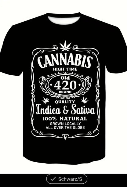 Herren T-Shirt Motiv "4:20(pm)"