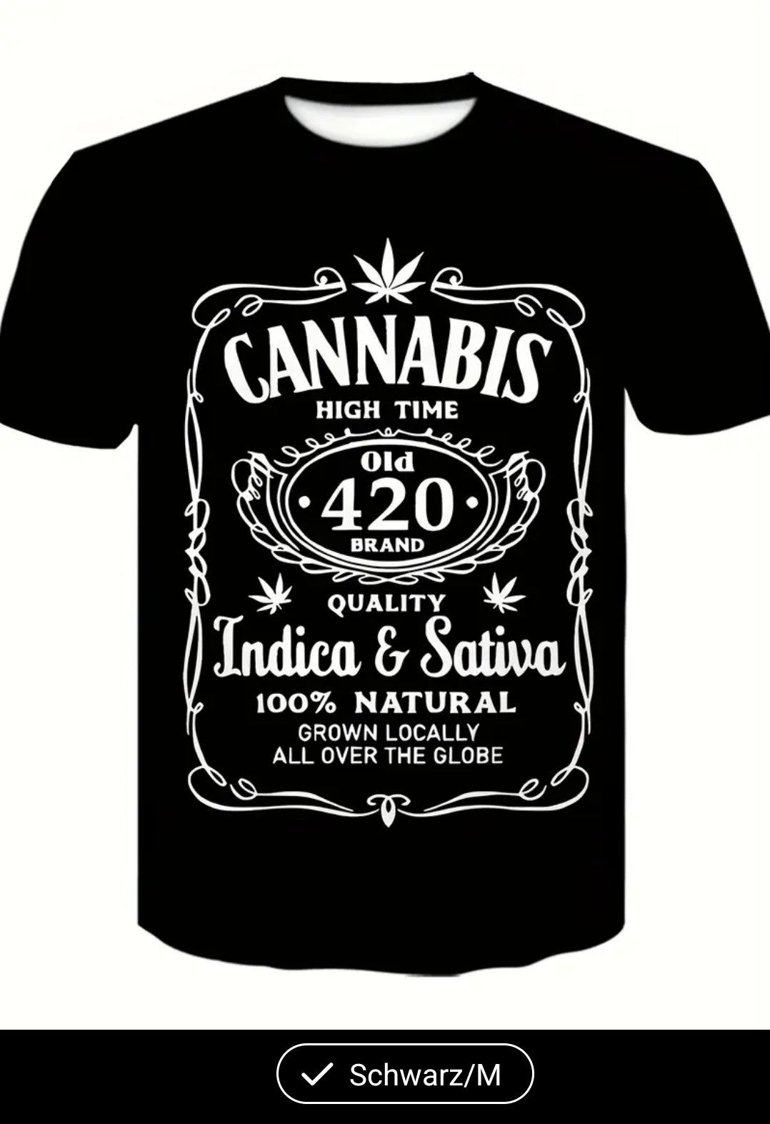 Herren T-Shirt Motiv "4:20(pm)"