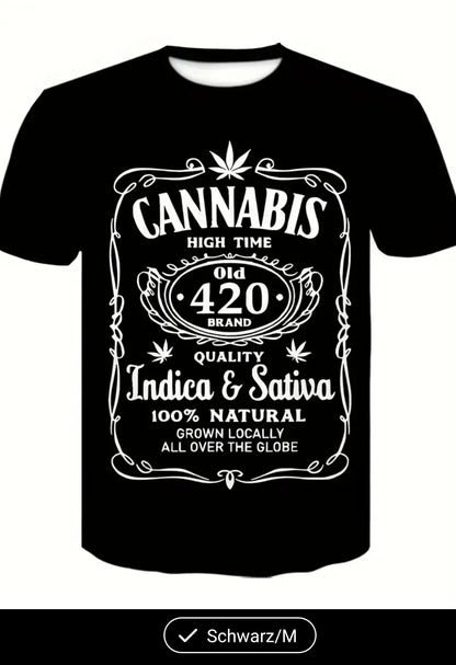 Herren T-Shirt Motiv "4:20(pm)"