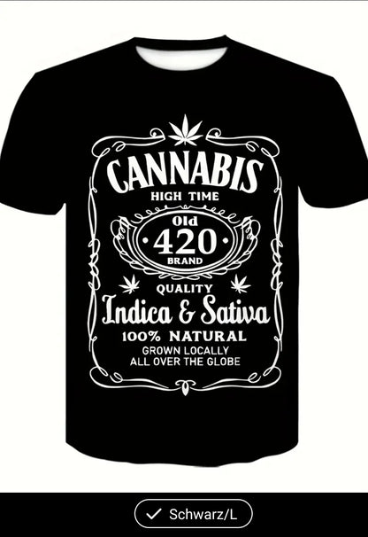 Herren T-Shirt Motiv "4:20(pm)"