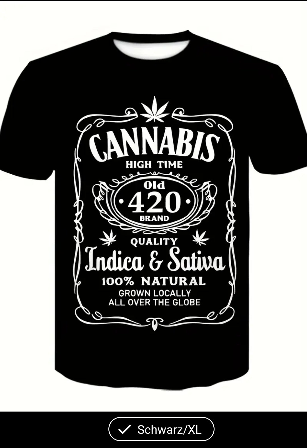 Herren T-Shirt Motiv "4:20(pm)"
