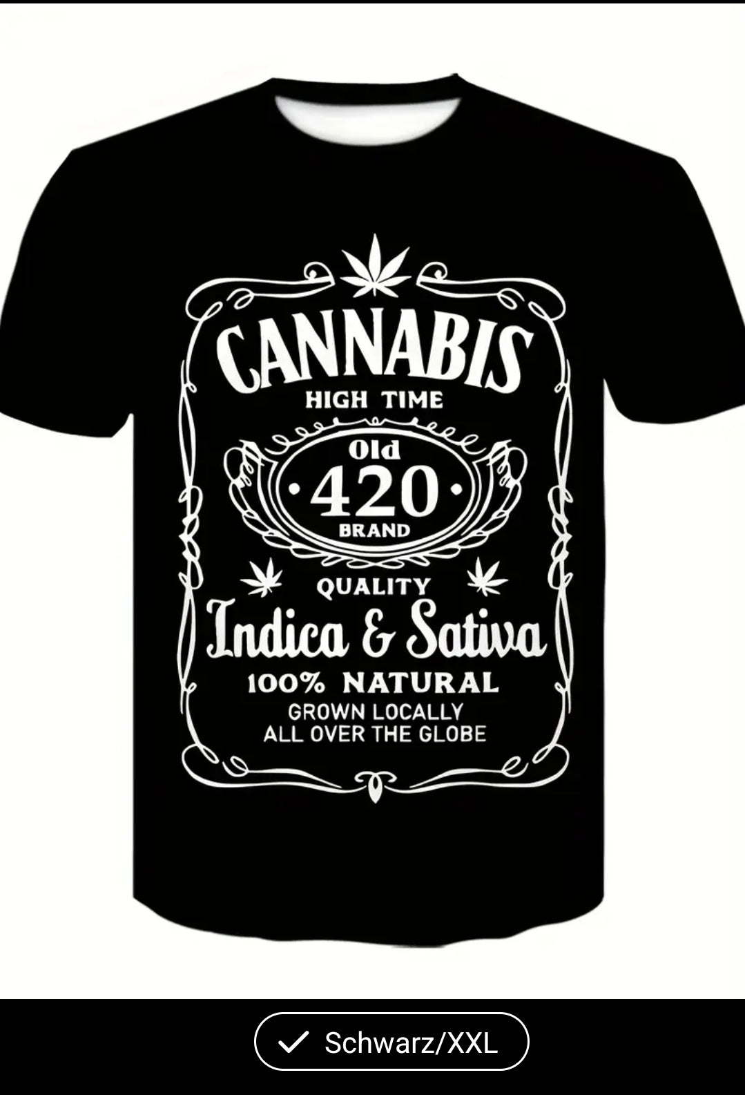 Herren T-Shirt Motiv "4:20(pm)"