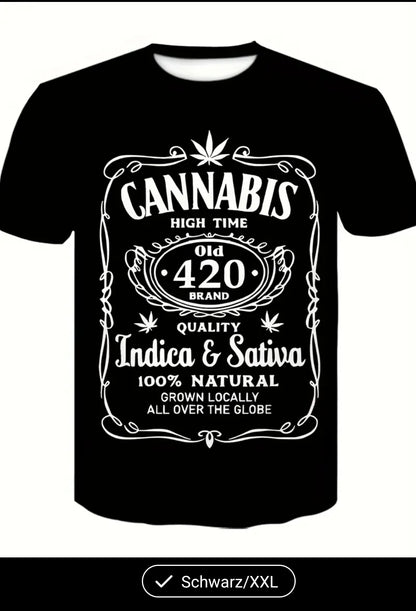 Herren T-Shirt Motiv "4:20(pm)"