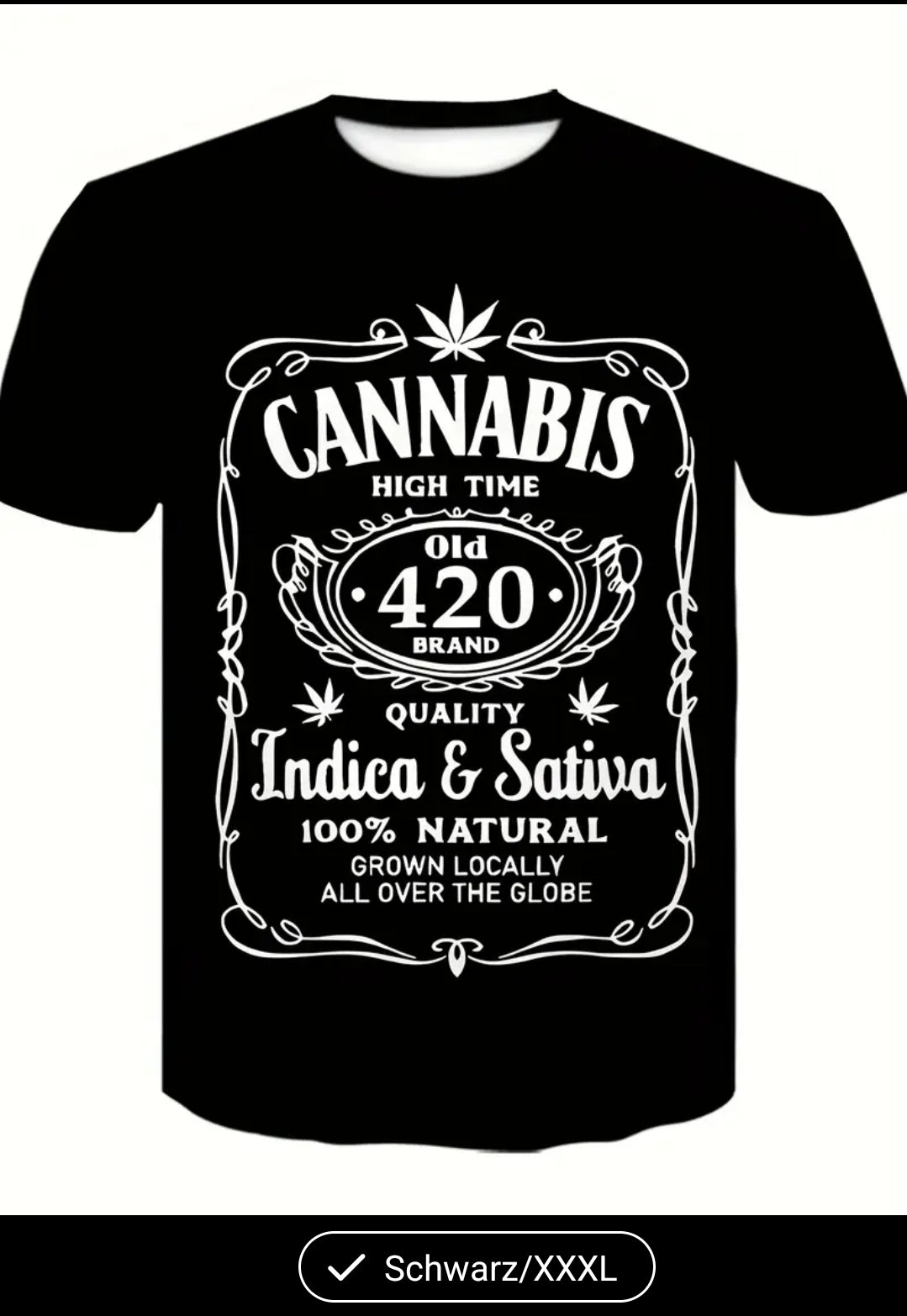 Herren T-Shirt Motiv "4:20(pm)"