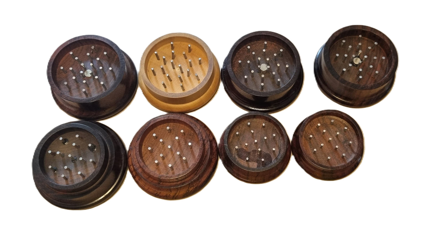 HolzGrinder mit Speckstein-Motiven